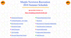 Desktop Screenshot of mnrecreation.org